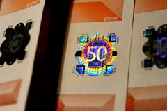 Optically clear adhesive formulations for hologram applications