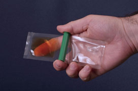 Flexible Divider Pouch Packaging for Two Part Adhesives