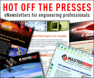 Master Bond eNewsletters for Engineers