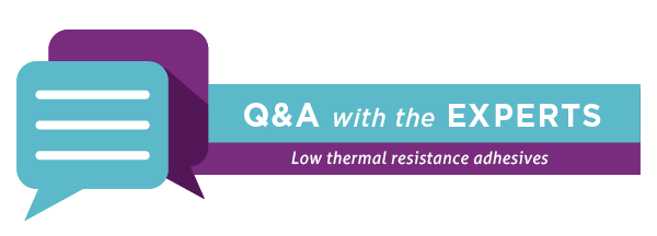 Low Thermal Resistance Adhesives