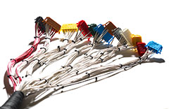 Epoxy compounds for cable harness assemblies