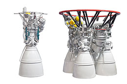 Adhesive systems for rocket engines