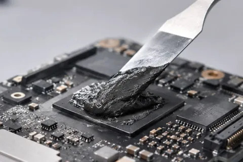 Graphite filled epoxy adhesive