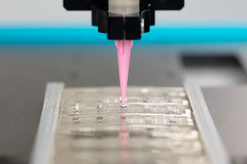 Silver filled epoxy adhesive