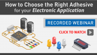 Master Bond Webinar on Adhesives for Electronic Applications