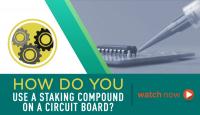 Learn how to use an epoxy compound to stake electronic components